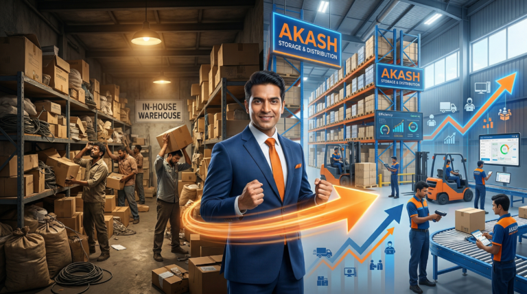 Why Companies Switch from In-House Warehousing to 3PL Akash Storage & Distribution Services