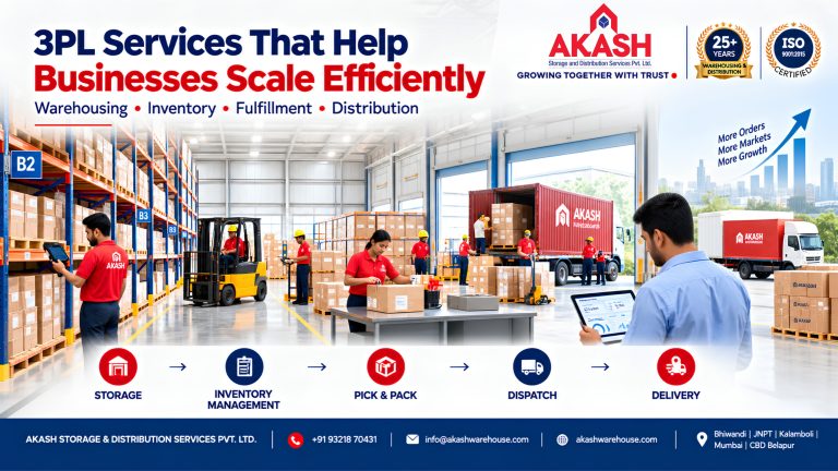 3PL services helping businesses improve warehousing, inventory management and supply chain efficiency
